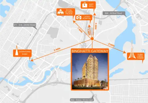 Binghatti Gateway: Photograph 3 of 13
