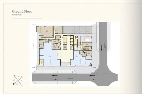 Milano Boutique Suites: Floor plan Ground Floor, 1,402 sq ft