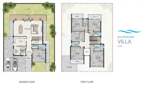 Lagoons Villas: Floor plan LV4