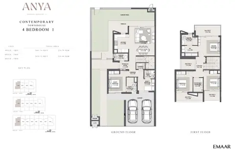 Anya at Arabian Ranches 3: Floor plan Type Contemporary 1, 2,459 sq ft