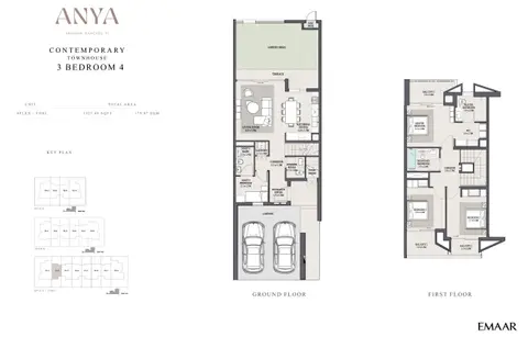 Anya at Arabian Ranches 3: Floor plan Type Contemporary 4, 1,927 sq ft