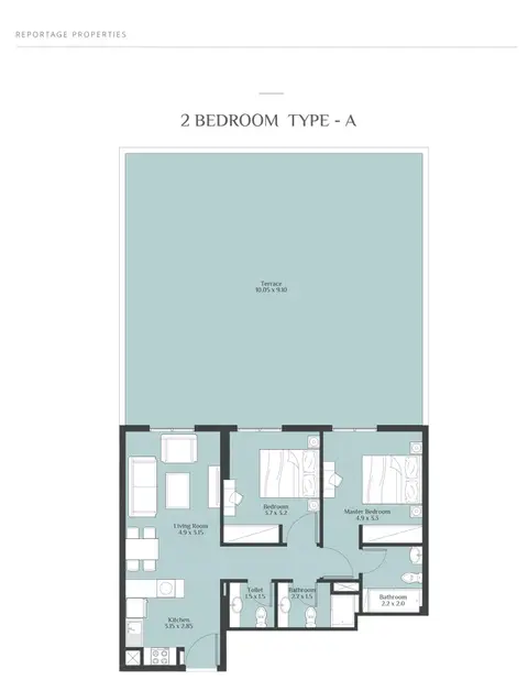 Rukan Tower: Plattegrond Type A