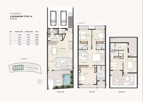 Le Parc Homes 2 at JVC: Floor plan Type 1, Unit 2-6, 4,578 sq ft