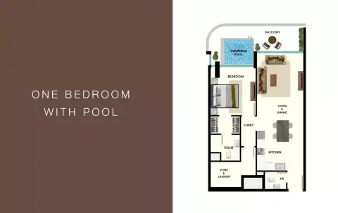 Samana Rome 3: Floor plan Type 1