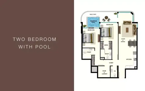 Samana Rome 3: Floor plan Type 1