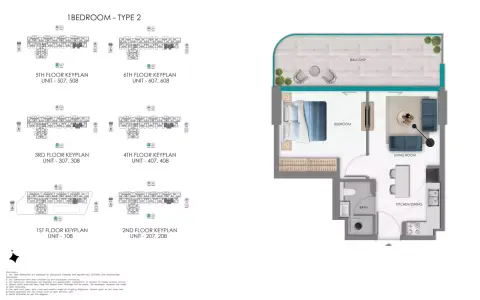 Samana South Haven: Floor plan Type 2