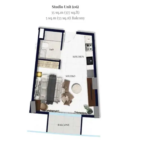 Xenia Residence at JVC: Photograph 4 of 22