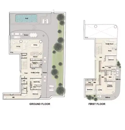 Ellington Ocean House: Floor plan Type G07, 8,716 sq ft
