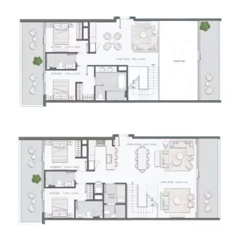 Mansory Residences: Type A 户型图