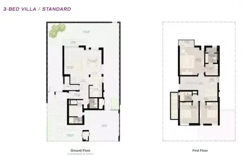 Athlon: Floor plan Type A, 2,960 sq ft
