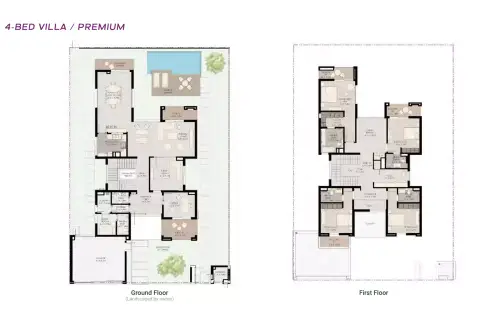 Athlon: Floor plan Type B, 6,673 sq ft