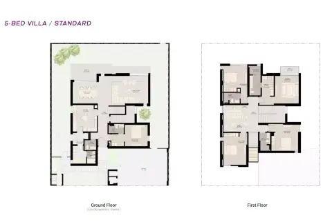 Athlon: Floor plan Type A, 4,445 sq ft