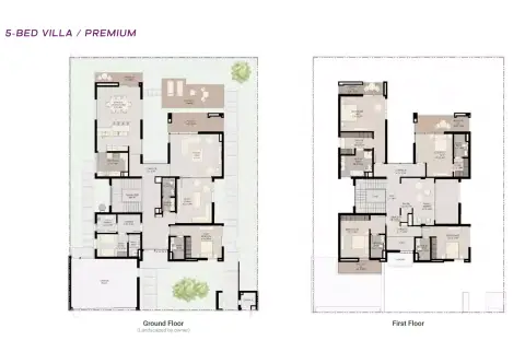Athlon: Floor plan Type B, 4,441 sq ft