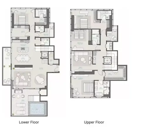 Avenue Park Towers: फ़्लोर प्लान Type 1, 2,447 sq ft