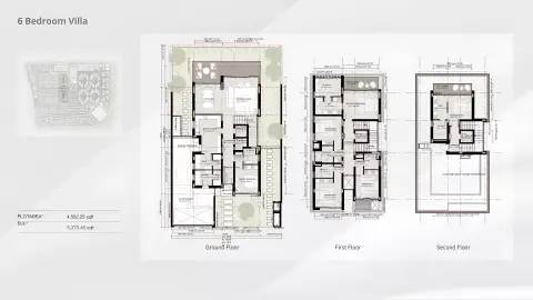 Bahria Town Dubai: Floor plan Type A, 5,373 sq ft