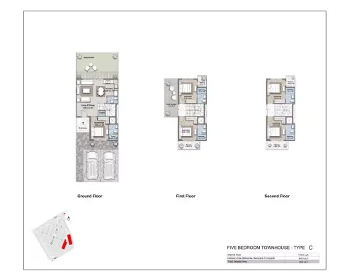 R. Hills: Plattegrond Type C, 2,404 sq ft