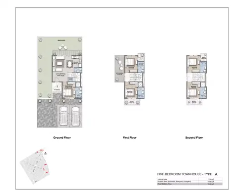 R. Hills: Plattegrond Type A, 2,940 sq ft