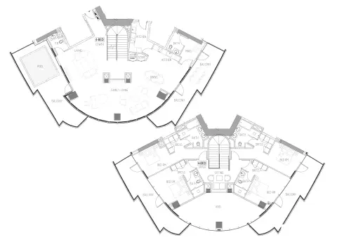 Canal Heights 2: Plattegrond Type A, 4,666 sq ft