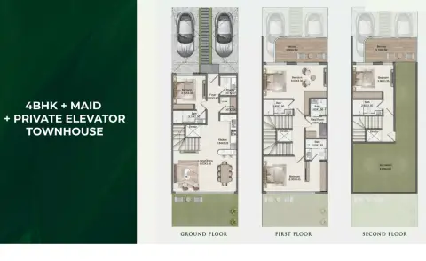 Greenz: Floor plan Type 2, 2,750 sq ft