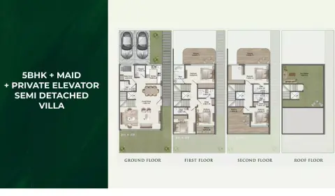 Greenz: Floor plan Type 1, 3,700 sq ft