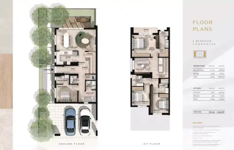 Rayhan: Floor plan Type A, 2,943 sq ft