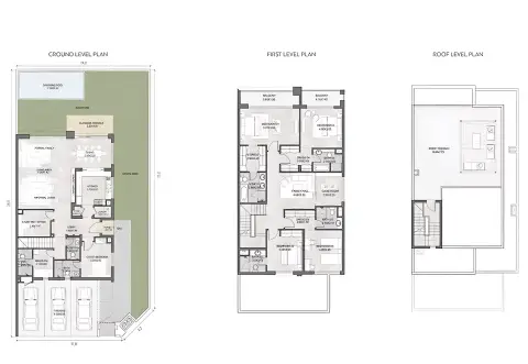 South Bay Phase 6: Type A4, 4,295 sq ft 户型图