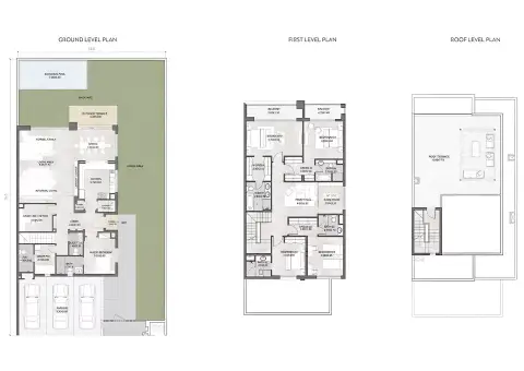 South Bay Phase 6: Type B1 户型图