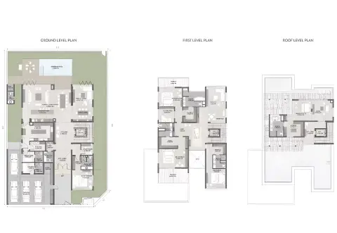 South Bay Phase 6: Type B, 4,266 sq ft 户型图