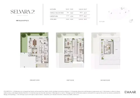 Selvara Phase 2: Floor plan Type 4, 3,638 sq ft