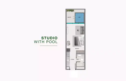 Samana Resorts: Floor plan Type A