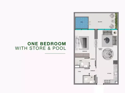 Samana Resorts: Floor plan Type A