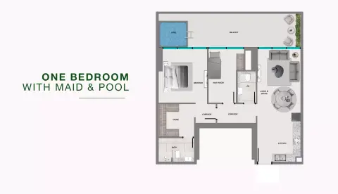 Samana Resorts: Floor plan Type C