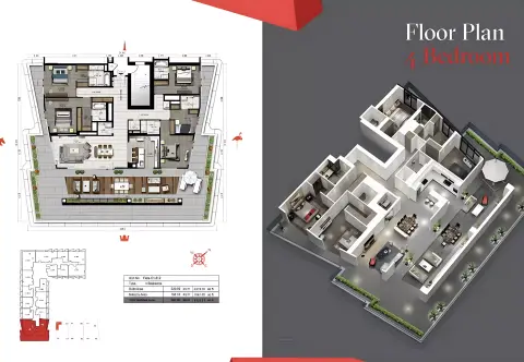 Tonino Lamborghini Phase 2: Plan Type A, 2,620 sq ft