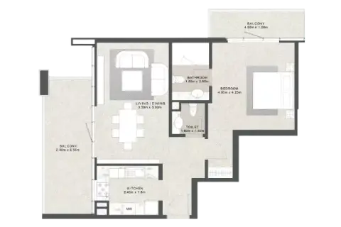 Jamal: Floor plan Type 1