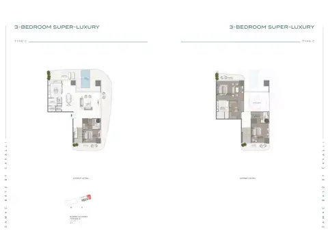 Damac Bay 2: Floor plan Type C