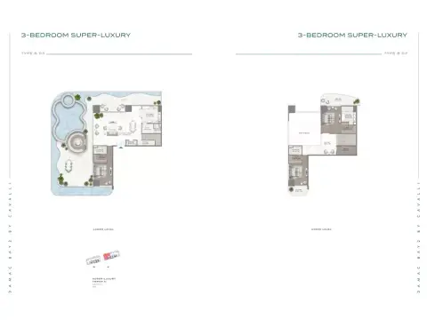 Damac Bay 2: Floor plan Type B 03