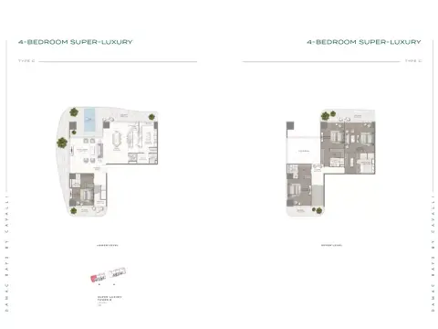 Damac Bay 2: Floor plan Type C