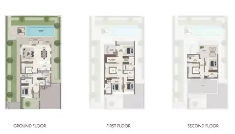 Chevalia Estate Phase 2: Floor plan Type 1, 5,046 sq ft