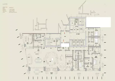 Four Seasons Private Residences at DIFC: Floor plan Type A, 9,930 sq ft