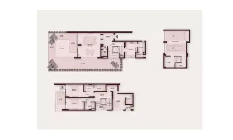 Shoaq Residences: Floor plan Type A, 4,702 sq ft
