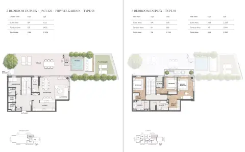 Residences Du Port Autograph Collection: फ़्लोर प्लान Type 01, 3,797 sq ft