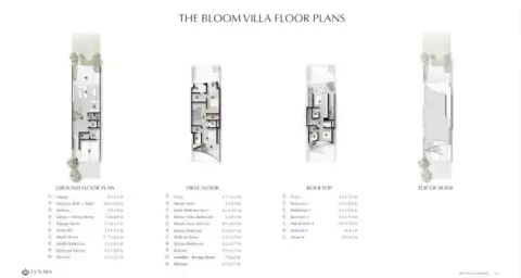 Lunaya: Floor plan Type Bloom
