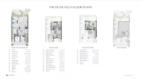 Lunaya: Floor plan Type Dune