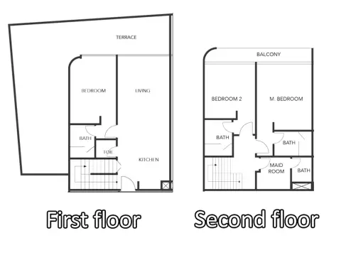 Sunset Bay: Floor plan Type C, 2,562 sq ft
