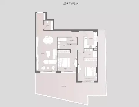 Delvara Residence: Планировка Type A