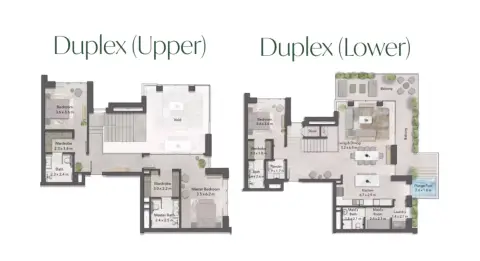 Cilia At Ghaf Woods: Floor plan Type 1, 2,863 sq ft