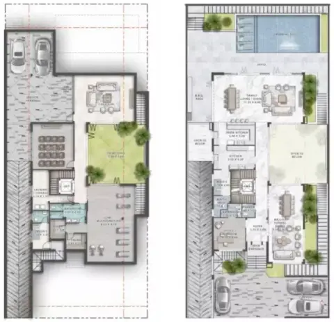 Damac Islands: Floor plan Type A, 11,000 sq ft