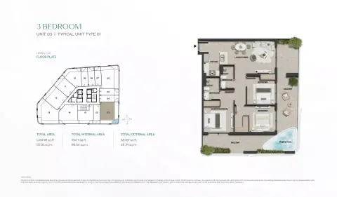 Weybridge Gardens Phase 5: Floor plan Type A, 1,474 sq ft