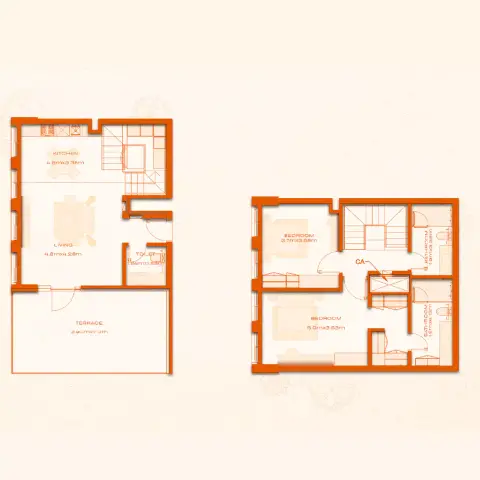 Avenew 888: Floor plan Type A, 1,632 sq ft