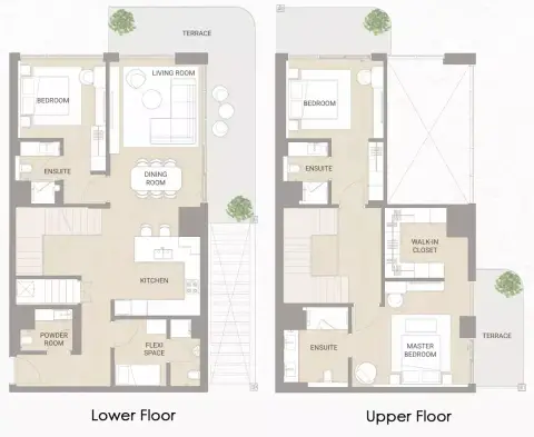 Soma Residence: Floor plan Type 1, 2,355 sq ft